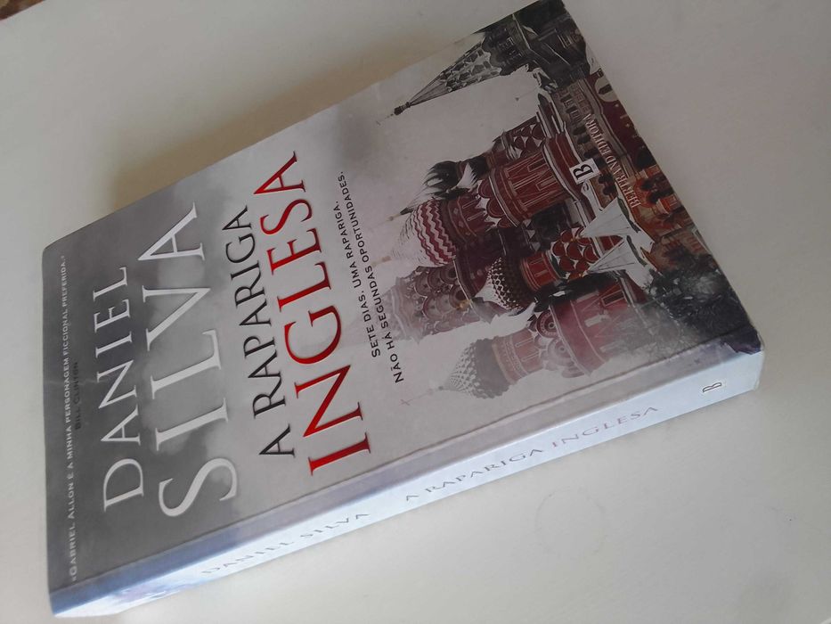 Livros vários de Daniel Silva em óptimo estado