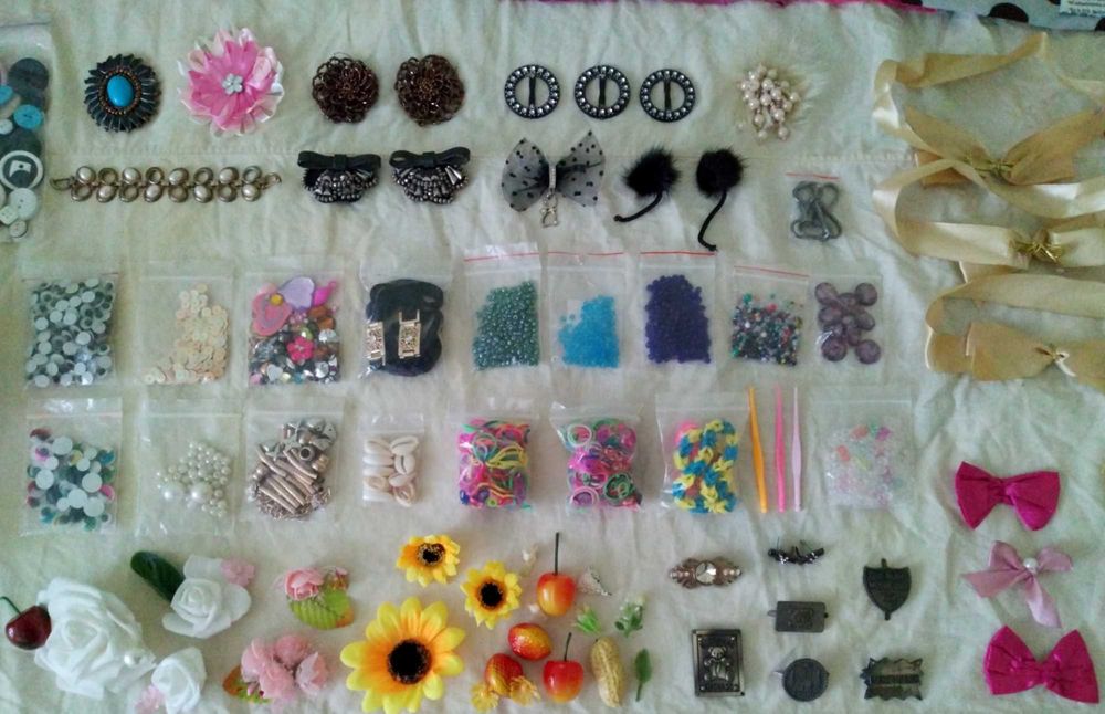 Всё для рукоделия огромный набор для девочки