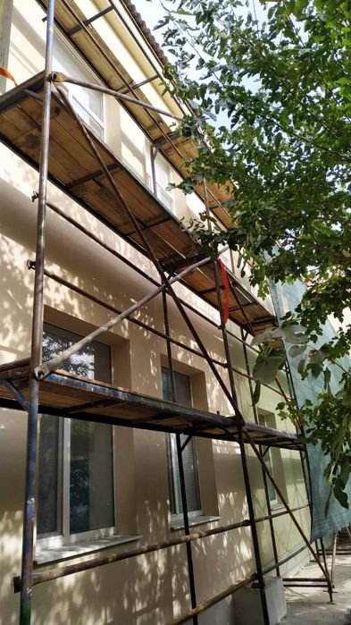 Утеплення фасадів. Фасадні роботи. Утепление фасадов.