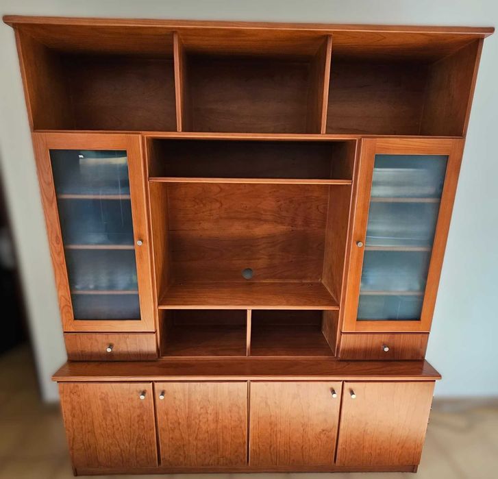 Móvel de TV estante e cristaleira