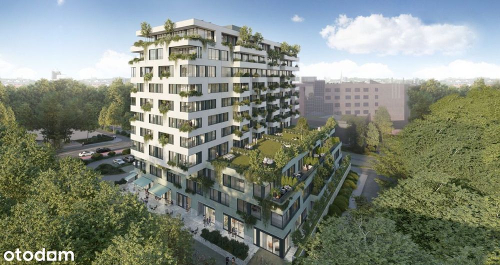 Damrota Garden. M2 z balkonem i garażem w Centrum Katowic.