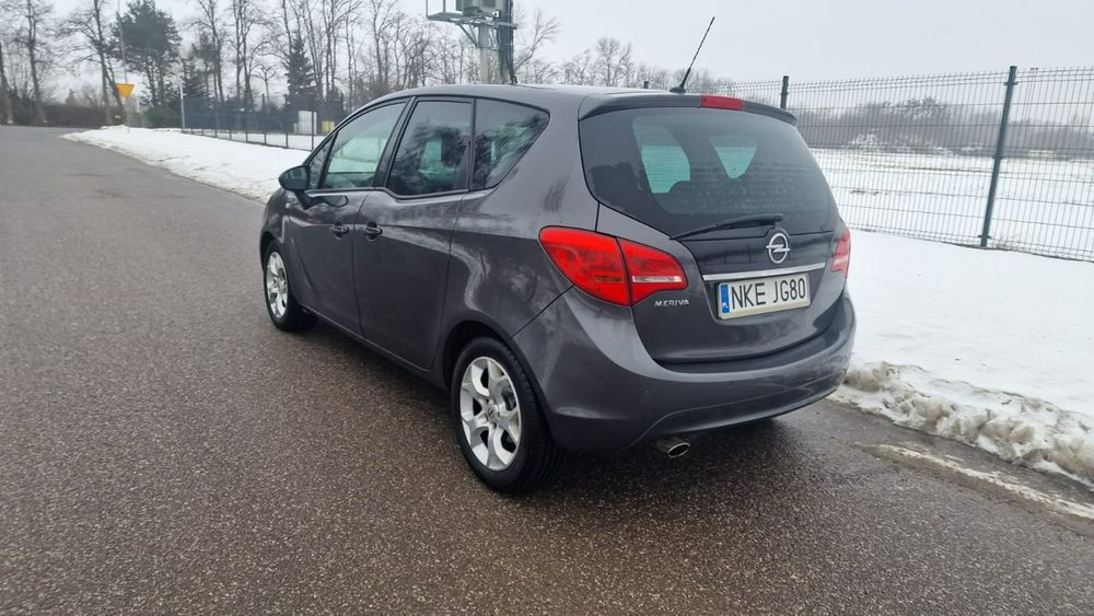Opel Meriva B 2011r 1.4T 140KM Tempomat ISOFIX Czujniki parkowania