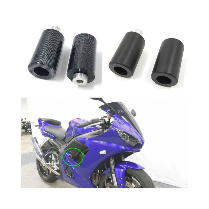 Proteções de Chassis para Yamaha YZF R6 2003 a 2005 / R6S 2006 a 2008