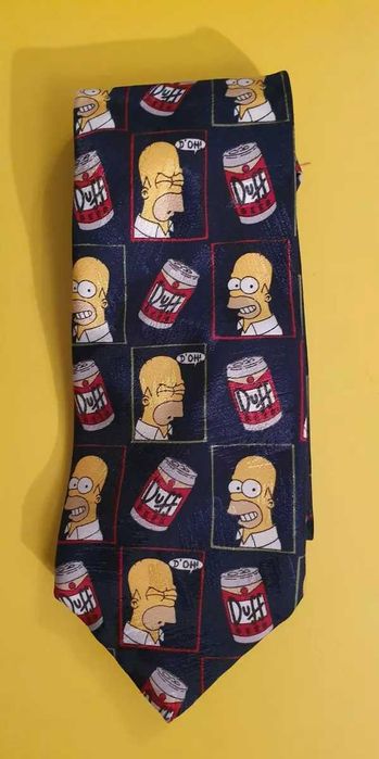 Краватка/ галстук Simpsons Homer Duff Necktie (Marks and Spencer)