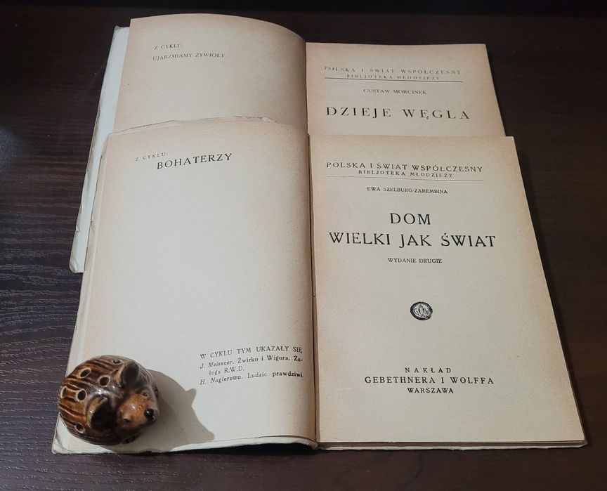 Dom wielki jak świat & Dzieje węgla 1933/1934