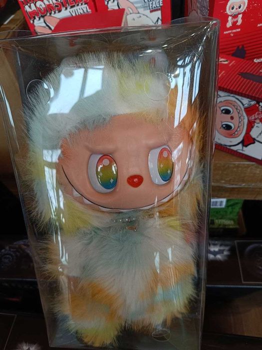 38 СМ Колекційна яскрава м'яка іграшка "Лабубу" (Labubu) (Код 1134)