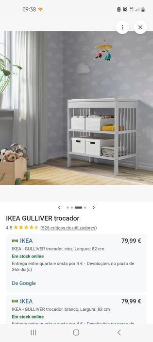 Trocador Bebe Ikea