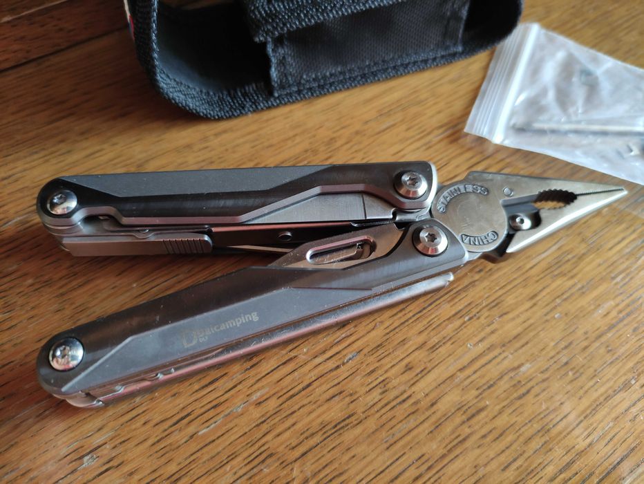 Multitool Daicamping DL7+etui+bity+wymienny przecinak Daicamping DL7 D