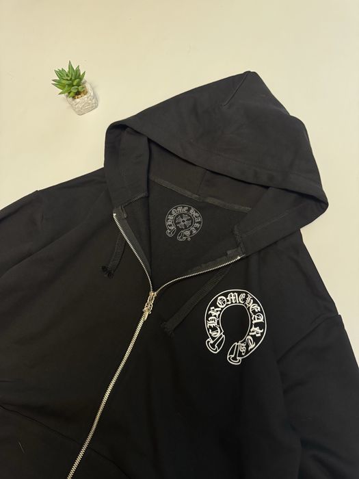 Zip-hoodie chrome hearts