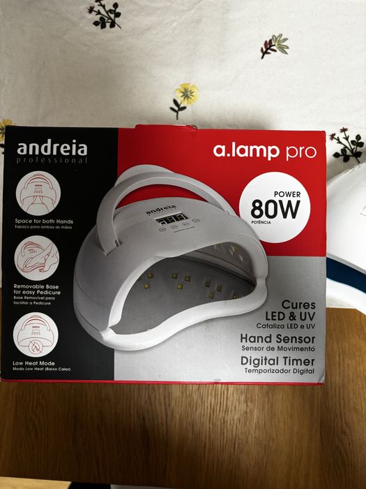 Catalisador de unhas 80W