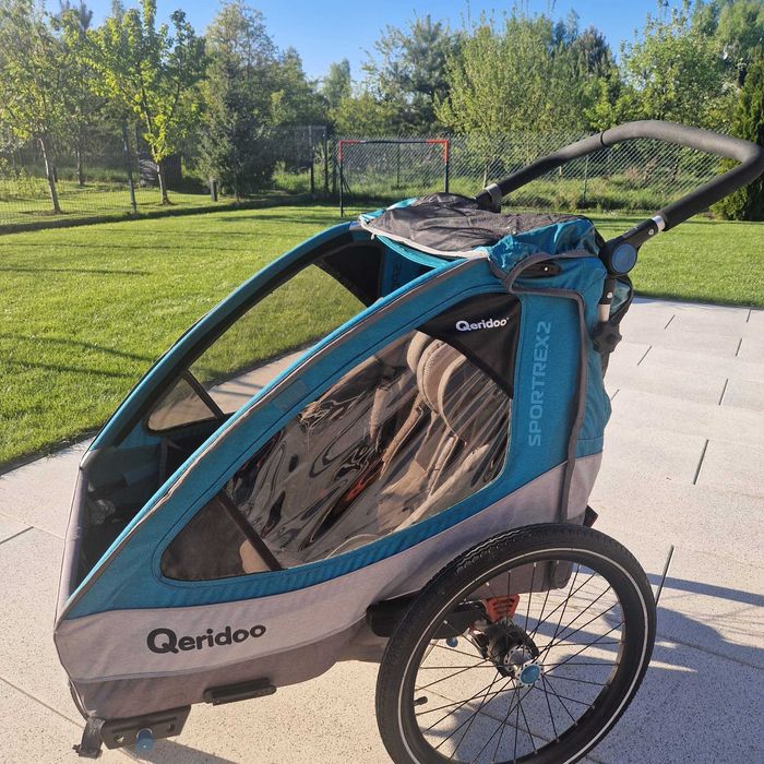 Przyczepka rowerowa Qeridoo Sportrex 2