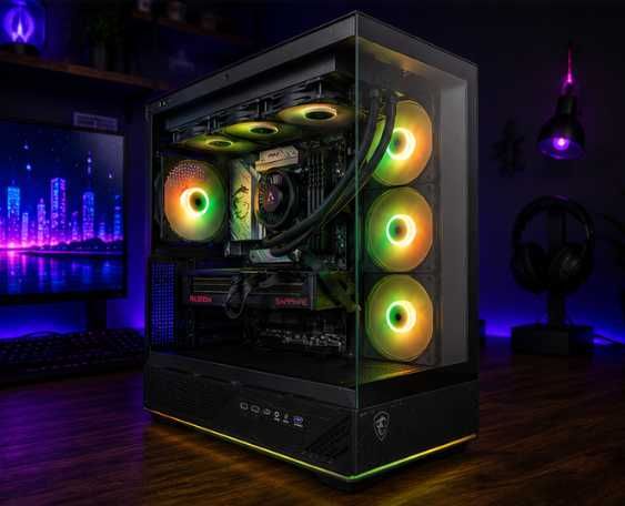 Komputer i9-14900KF, RX 9070 16GB, 32GB DDR4, 1TB SSD, Win 11, Gwarancja