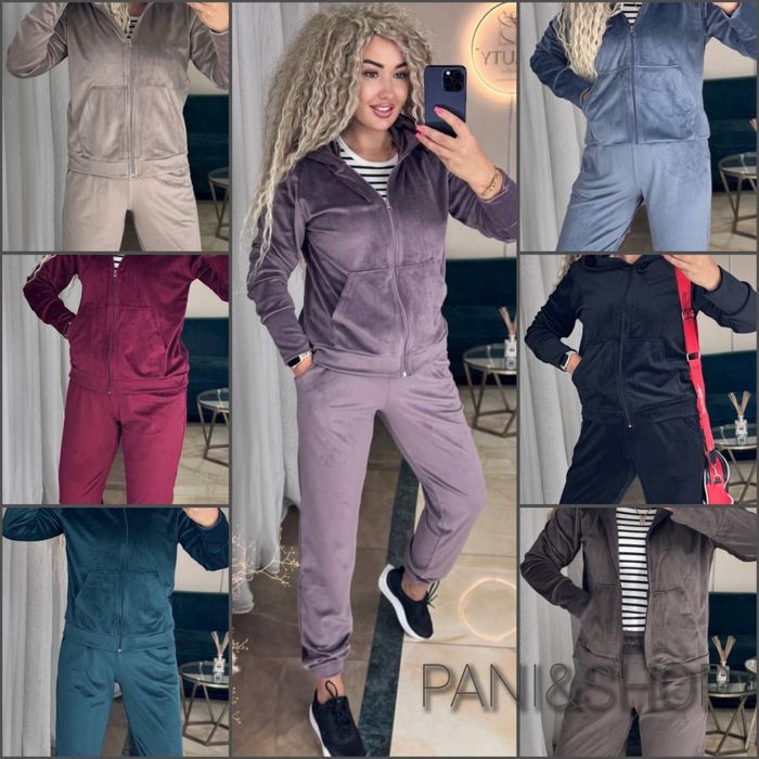 ‼️Жіночий велюровий костюм. ОПТ та роздріб. Розм: 42-44, 46-48, 48-50