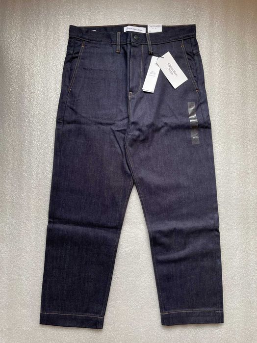 Джинсы calvin klein (ck slim wide leg chromite)с америки 32(m), 34 (l)