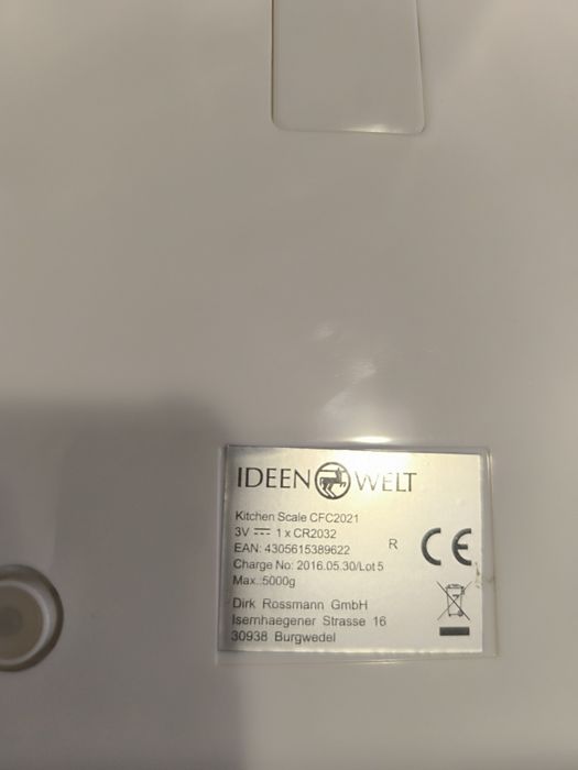 Ваги кухонні з Європи нові Олх вже врахована в ціну Нова батарейка