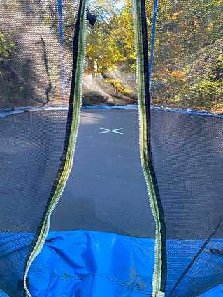 trampolina 360cm z siatką