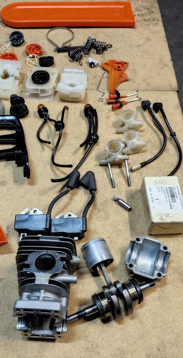 Pilarka Echo 352 gaźnik,karter,cylinder,rozrusznik,cewka,starter