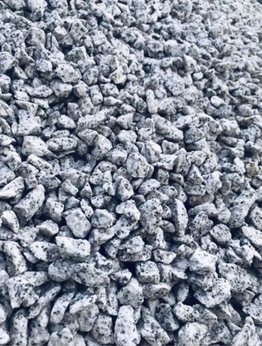 Grys Granitowy DALMATYŃCZYK Szary Kamień Ogrodowy 8-16, 16-22 mm Żwir