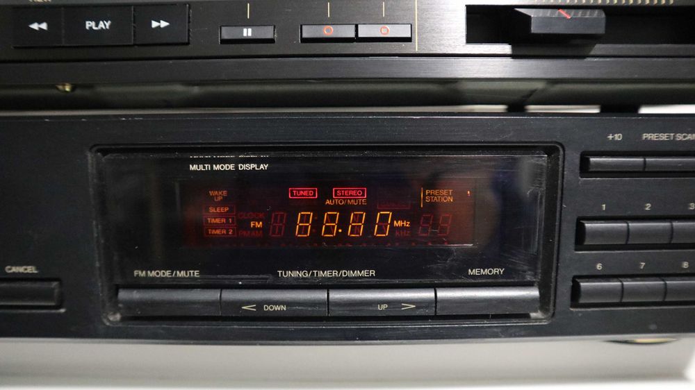 Стойка комплект кассетник JVC TD-W30G и тюнер JVC FX-531 Япония