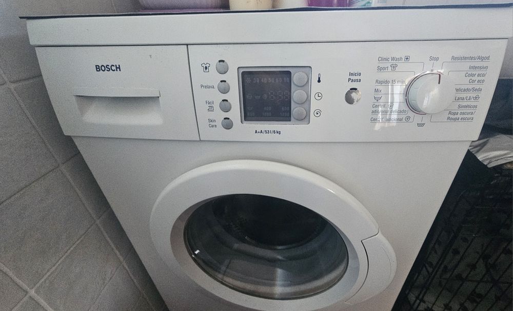 Máquina lavar roupa Bosch
