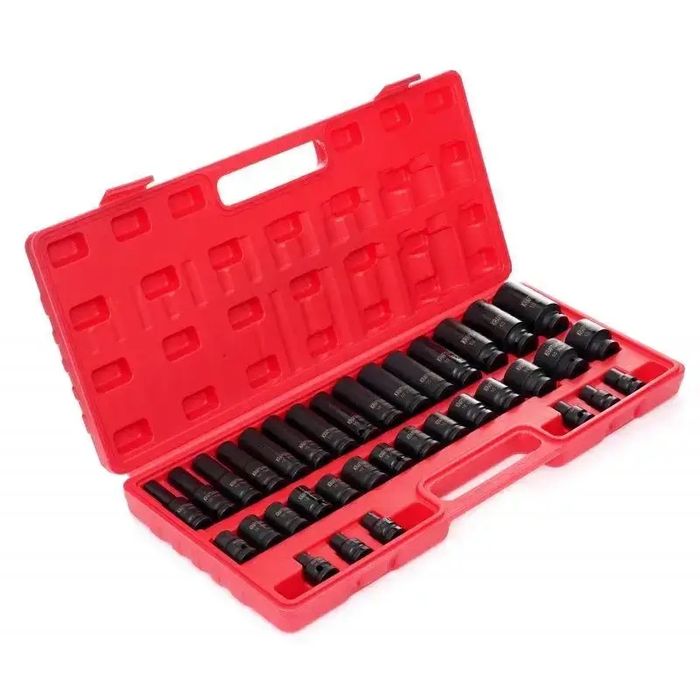 Набор ударных головок LEX LXISS36E | 1/2" | 8-32 мм