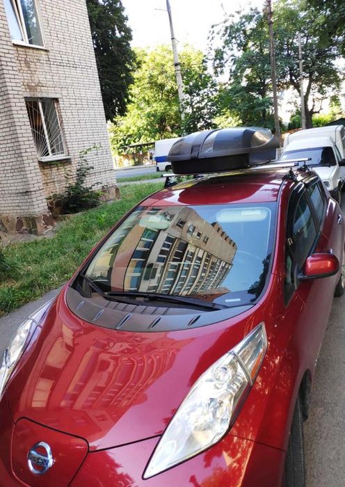 Алюминевые аэропоперечны N 67 P 38 на Nissan LEAF