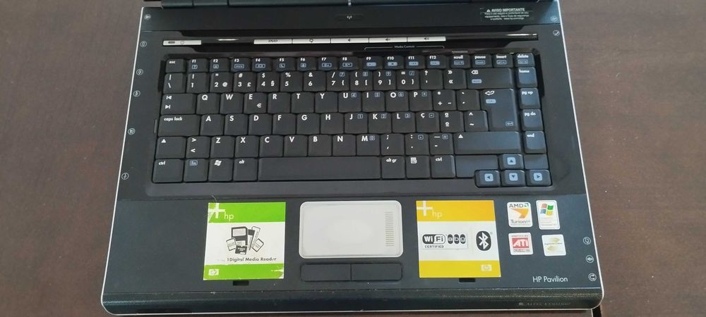 Portáteis HP para peças