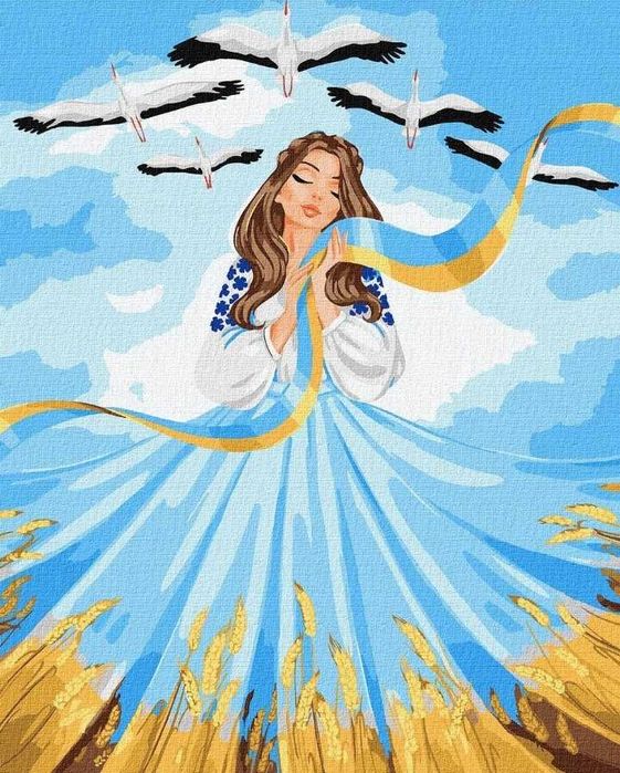 Картина по номерам. Патріотична