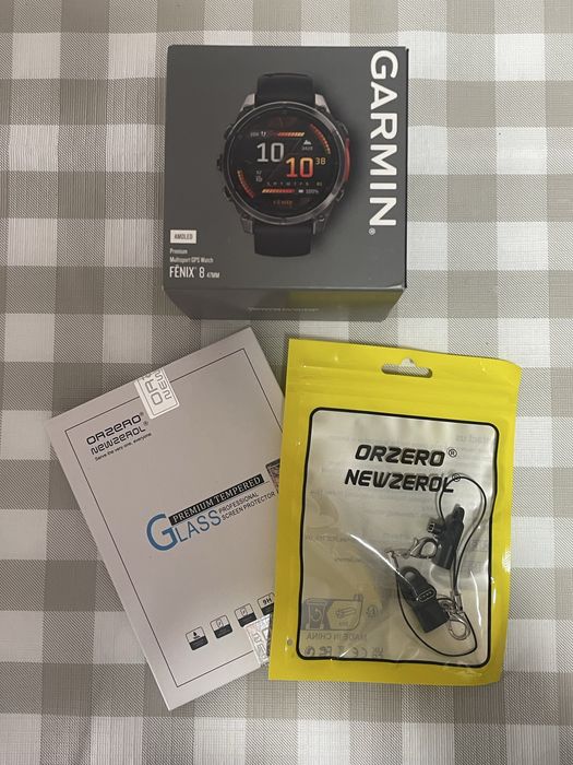 Garmin Fēnix 8 47mm selado & acessorios