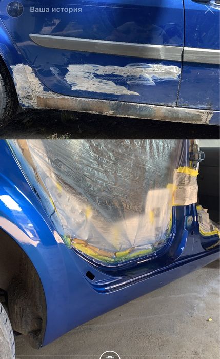 Покраска авто рихтовка пайка ремонт бампера полірування авто