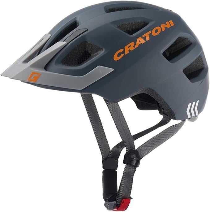 Cratoni Kask Rowerowy z lampką Maxster Pro Unisex Rozmiar S 46-51 cm
