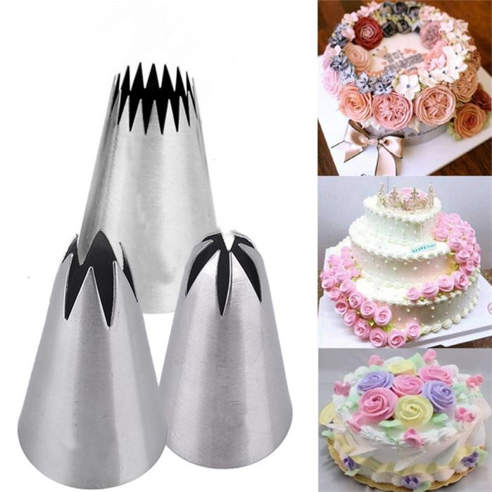 Zestaw Tylki Cukiernicze  + 5szt. Rękaw Cukierniczy