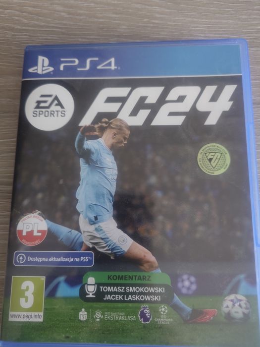 FC24 PS4 gra bardzo dobry stan