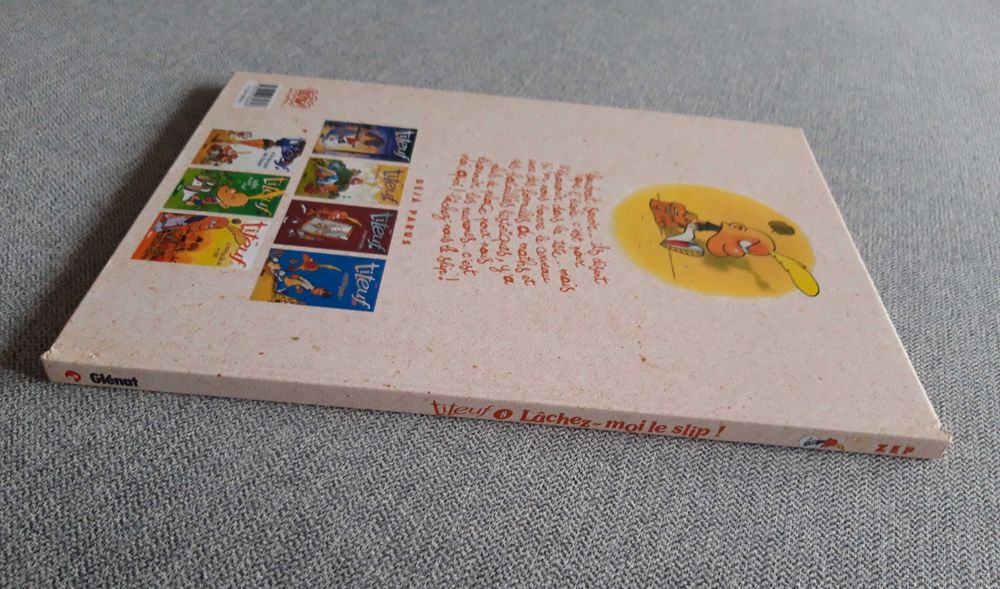 BD Titeuf "Lâchez-moi le slip!" de ZEP