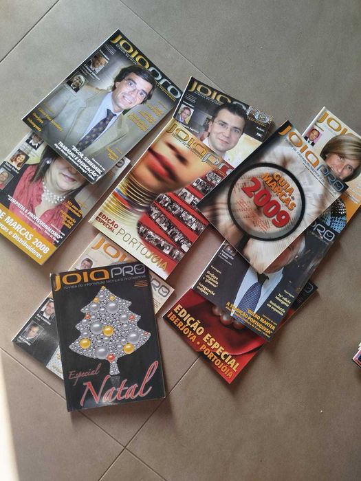 Revistas várias Joiapro para ourivesaria e joalharia