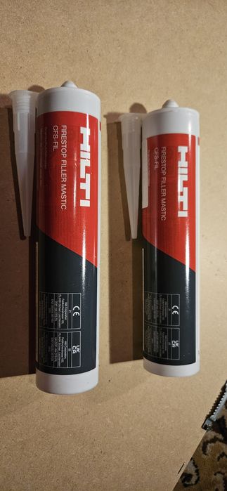 ogniochronna masa uszczelniająca Hilti CFS-FIL.