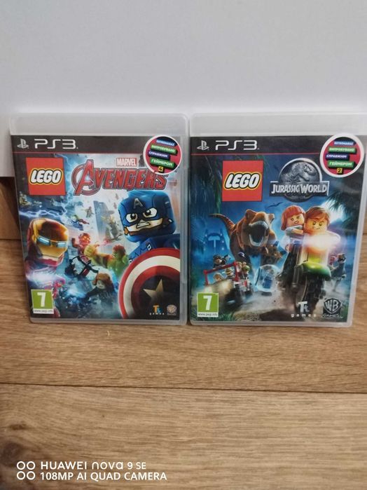 Sony Playstation 3 LEGO Marvel Avengers + Jurassic world