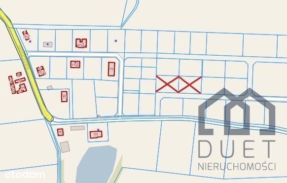 Działki z wydanymi Dwz -dwulokalowe- część.uzbroj - Widok 2