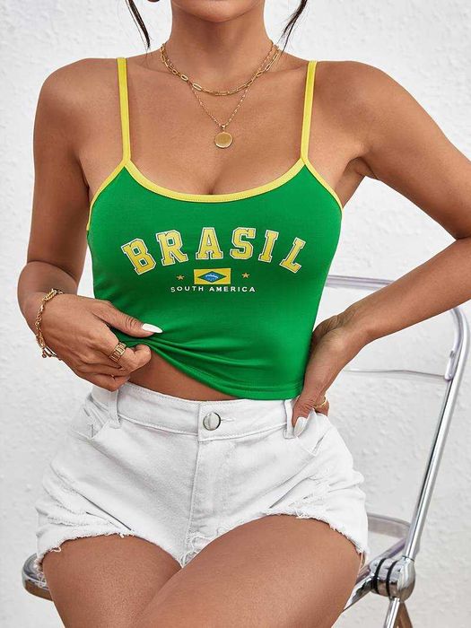 Top do Brasil Curto Super Sexy - ( DESCONTO )