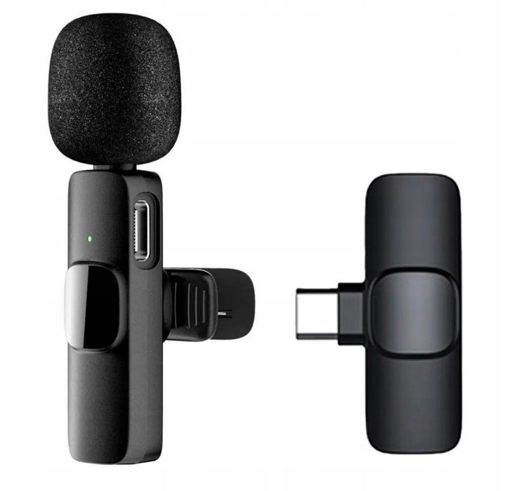 Nowy mikrofon bezprzewodowy Lavalier USB-C – idealny do vlogów