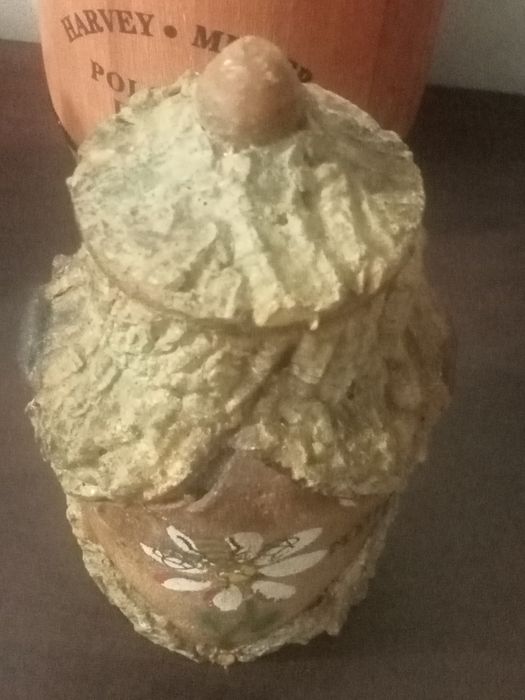 Pote de mel revestido de cortiça