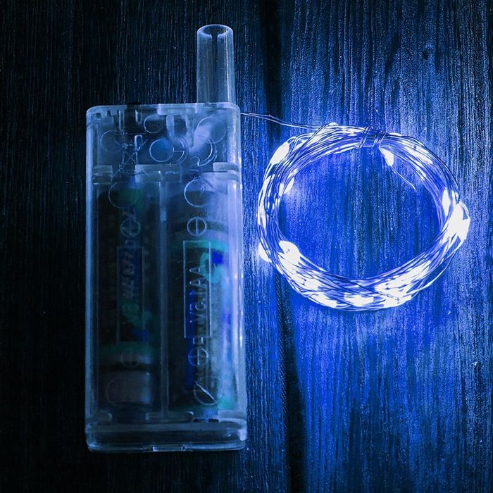 Гірлянда на батарейках 3 метри світлодіодна Роса LED Гирлянда + Опт