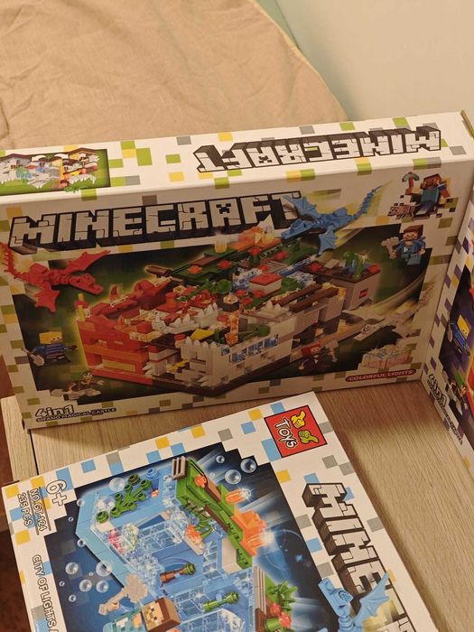 Blocos de construção Minecraft 4 em 1