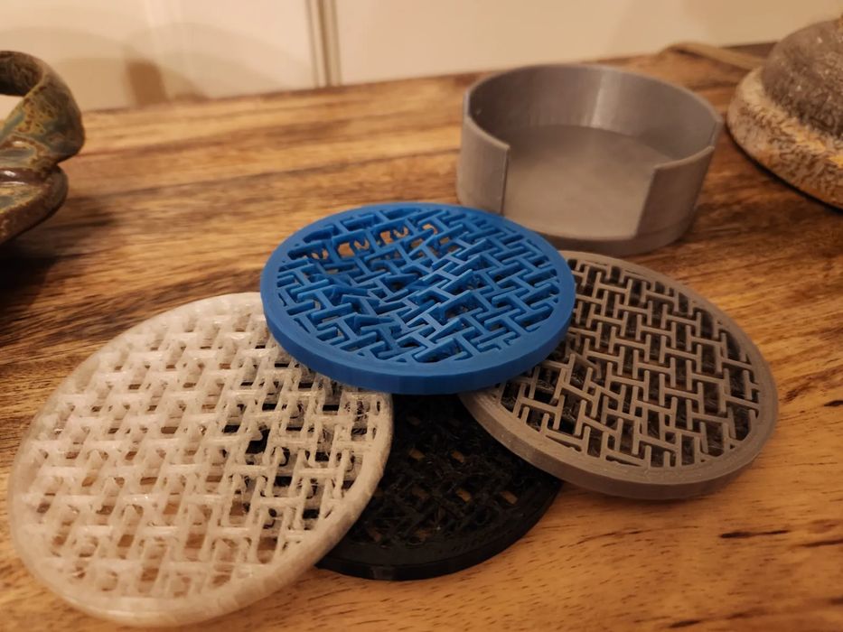 Copo de Água Tecido "Print In Place"