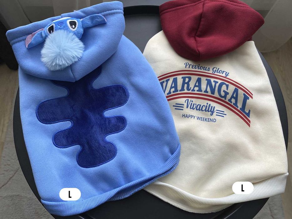 Кофти, худі та светри для собак XS / S / M / L / XL