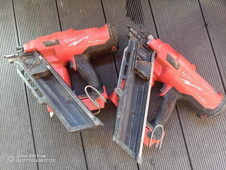 Gwoździarka Milwaukee ffn 90mm nie dobija gwoździ