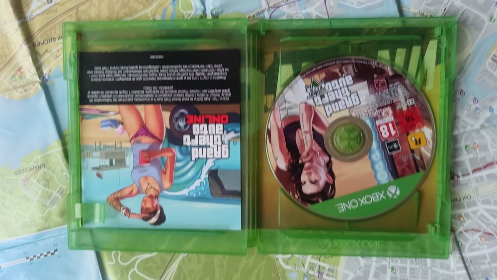 GTA 5 Xbox one series s/x mapa w zestawie