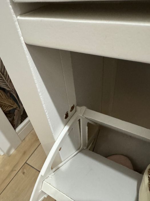 Szafka na buty biała