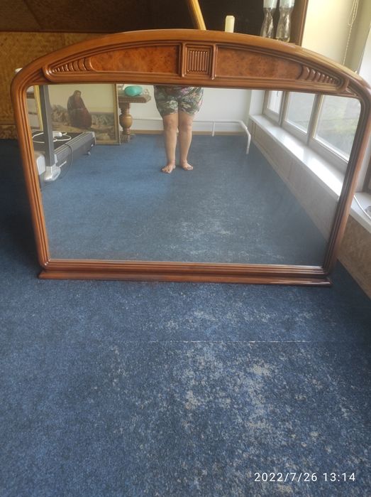 Зеркало Италия. Натуральное дерево