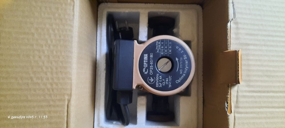 Циркуляційний насос Optima OP25-60/180